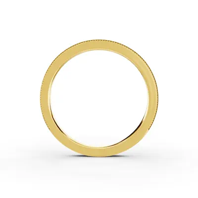 Milgrain Curved Band (1.5mm)