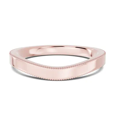 Milgrain Curved Band (2mm)
