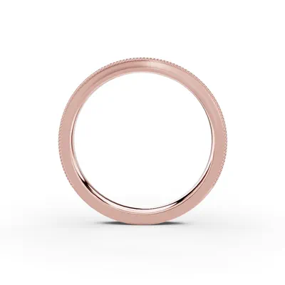 Milgrain Curved Band (2mm)