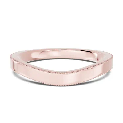Milgrain Curved Band (2mm)