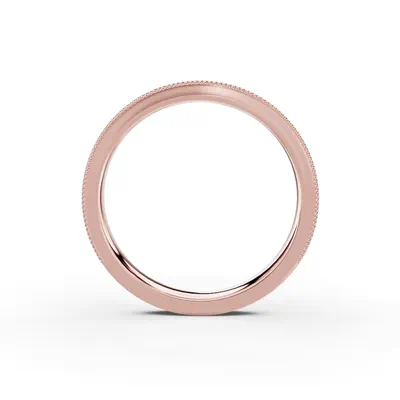 Milgrain Curved Band (2mm)