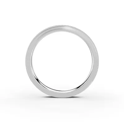 Milgrain Curved Band (2mm)