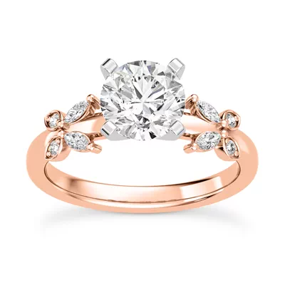 Butterfly Engagement Ring