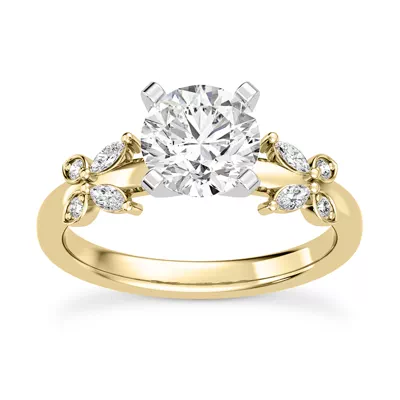 Butterfly Engagement Ring