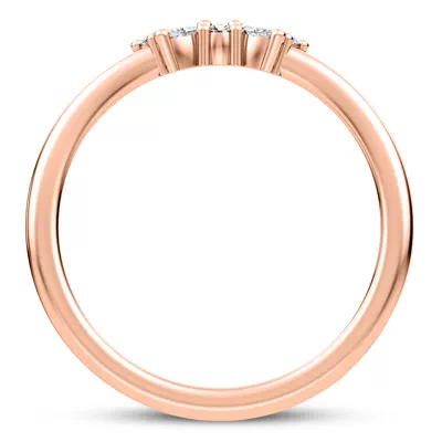 Mixed-Shape Diamond Band