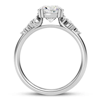 Calla Graduated Mixed-Shape Diamond Engagement Ring