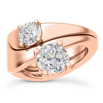 Yin Modern Solitaire Engagement Ring