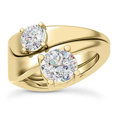 Yin Modern Solitaire Engagement Ring