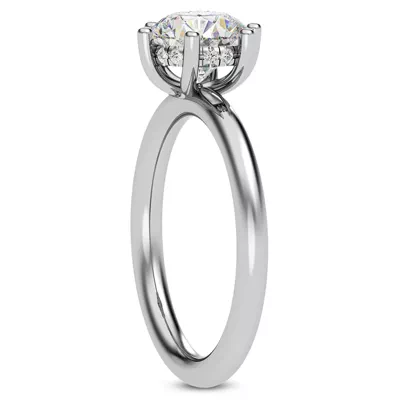 Vesper Hidden Halo Engagement Ring
