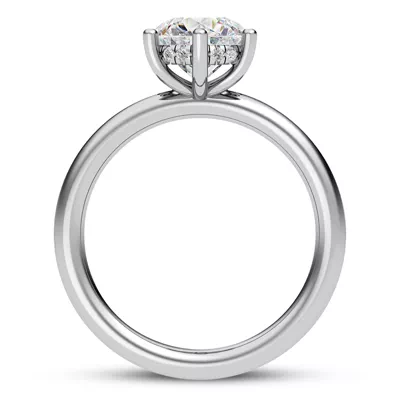 Vesper Hidden Halo Engagement Ring