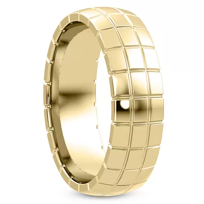 Grid-Pattern Band (6mm)
