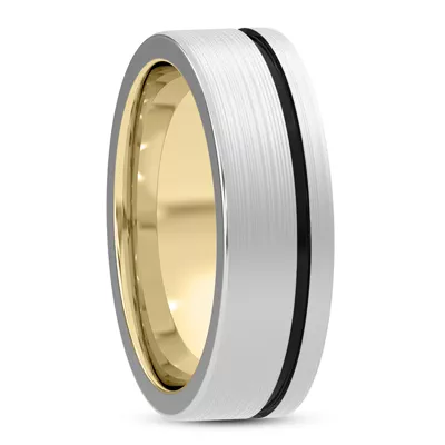 Vela Men's Wedding Band
