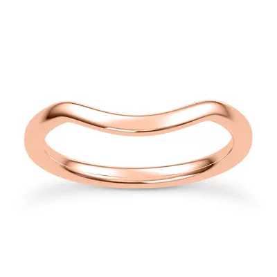 Bryn Wide Curved Band
