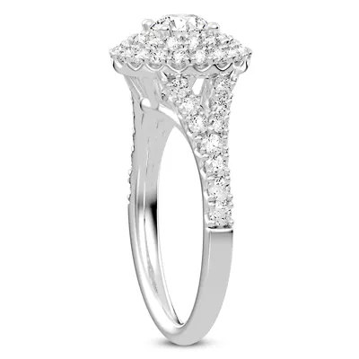 Bellamy Double Halo Engagement Ring