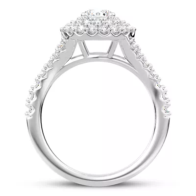 Bellamy Double Halo Engagement Ring