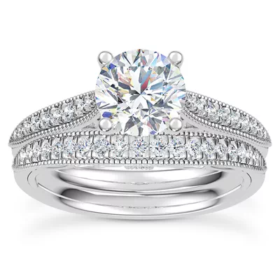 Quinley Pave Engagement Ring