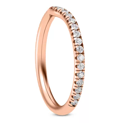 Faye Diamond Curved Band
