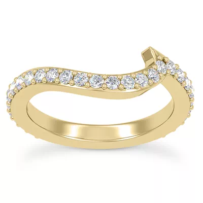 Ara Diamond Curve Band