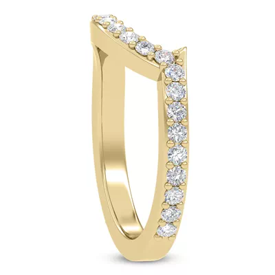 Ara Diamond Curve Band