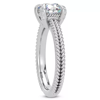 Lyra Diamond Engagement Ring