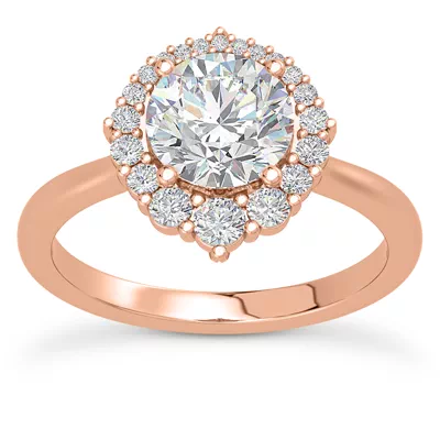 Vela Diamond Engagement Ring