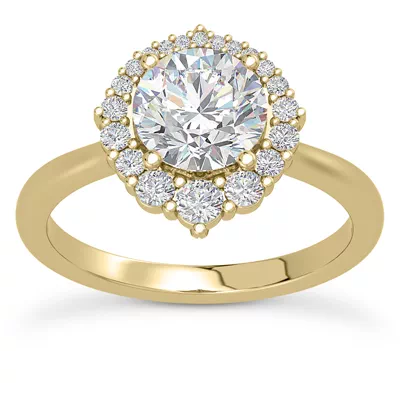 Vela Diamond Engagement Ring