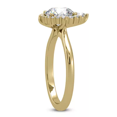 Vela Diamond Engagement Ring