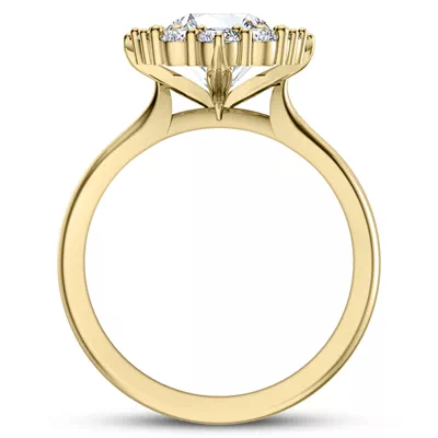 Grus Diamond Engagement Ring