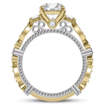 Crater Lab Engagement Ring