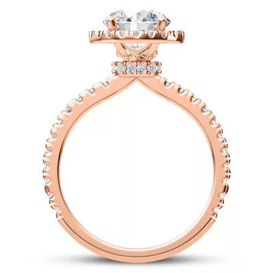 Delores Halo Engagement Ring