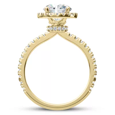 Delores Halo Engagement Ring