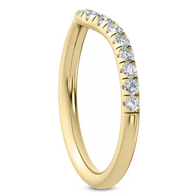 Cache Curved Pave Band
