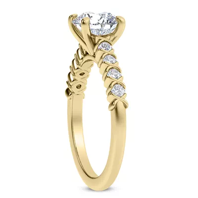 Lucia XO Diamond Engagement Ring