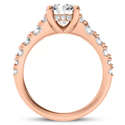 Charm Diamond Engagement Ring