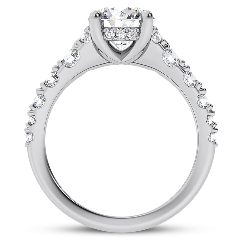 Charm Diamond Engagement Ring