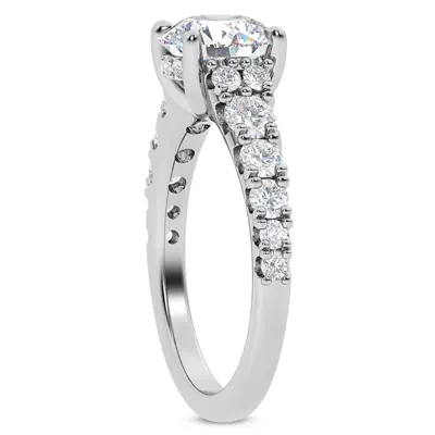 Charm Lab Engagement Ring