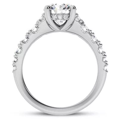 Charm Lab Engagement Ring