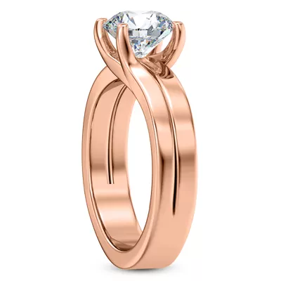 Bleeker Wishbone Solitaire Engagement Ring