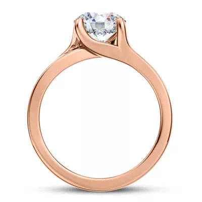 Bleeker Wishbone Solitaire Engagement Ring