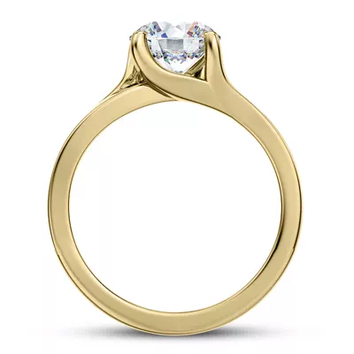 Bleeker Wishbone Solitaire Engagement Ring