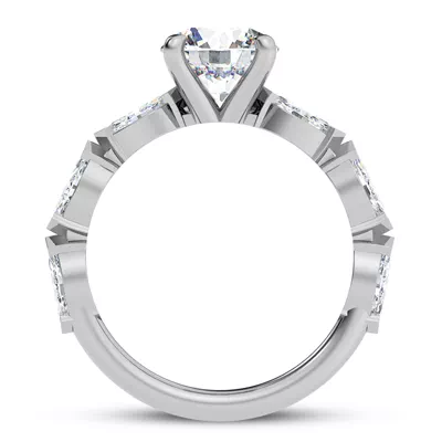 Pala Marquise Lab Engagement Ring