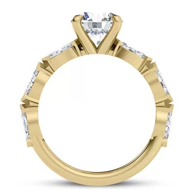 Pala Marquise Lab Engagement Ring