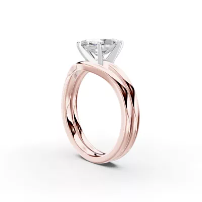 Boda Six Prong 1.5mm Comfort Fit Engagement Ring