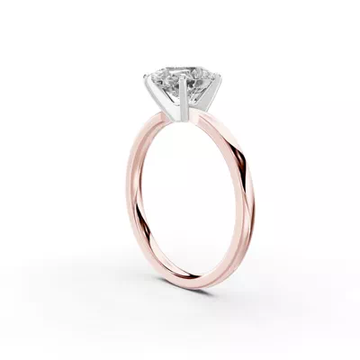 Boda Six Prong 1.5mm Comfort Fit Engagement Ring