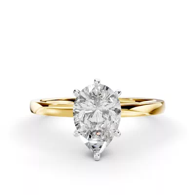 Boda Six Prong 1.5mm Comfort Fit Engagement Ring