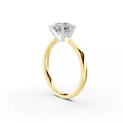 Boda Six Prong 1.5mm Comfort Fit Engagement Ring