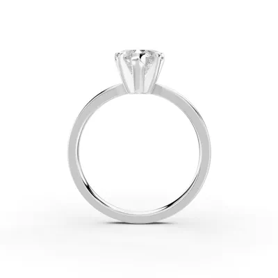 Boda Six Prong 1.5mm Comfort Fit Engagement Ring