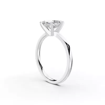 Boda Six Prong 1.5mm Comfort Fit Engagement Ring