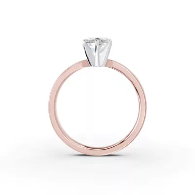 Boda Six Prong 2mm Comfort Fit Engagement Ring