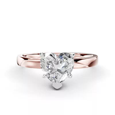 Boda Six Prong 2mm Comfort Fit Engagement Ring